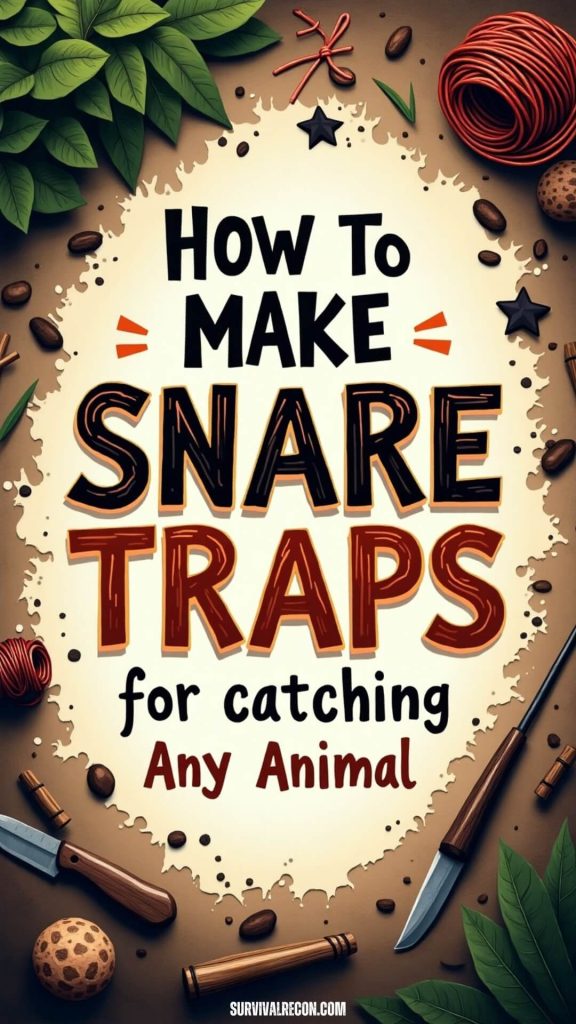 How to Make Snare Traps for Catching Any Animal