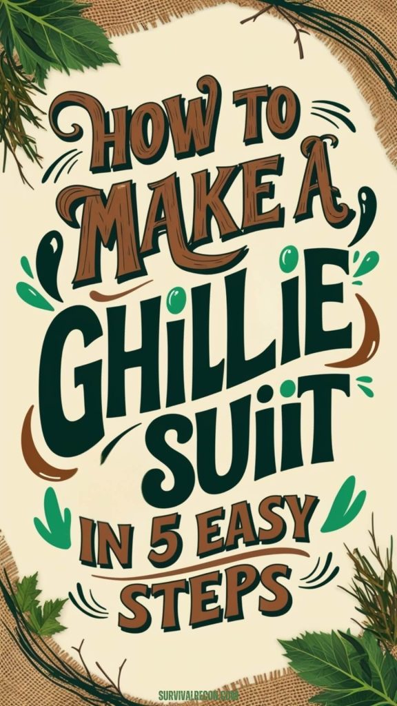 Make a Ghillie Suit